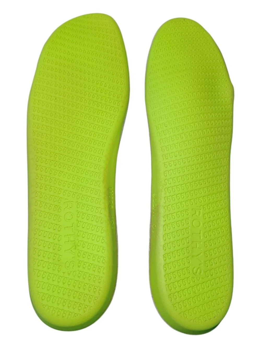 Rothy's Slip On Sneakers In Citron Honeycomb Checker Pattern W Size 10
